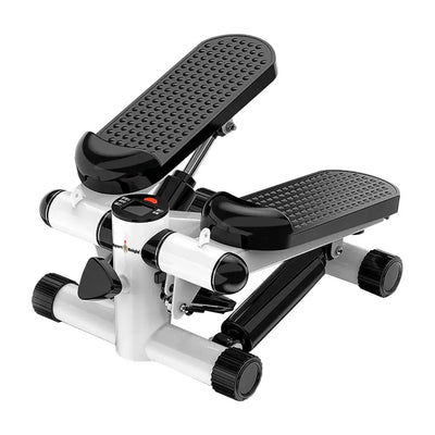 Aerobic Stepper mit Smart-LCD-Display extra starke Resistancebänder Anti-Rutsch-Pedale - Sport-Knight - stepperkompakt - Bestseller,